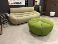 Divano Daisy tessuto in poliuretano  Calia in Offerta Outlet