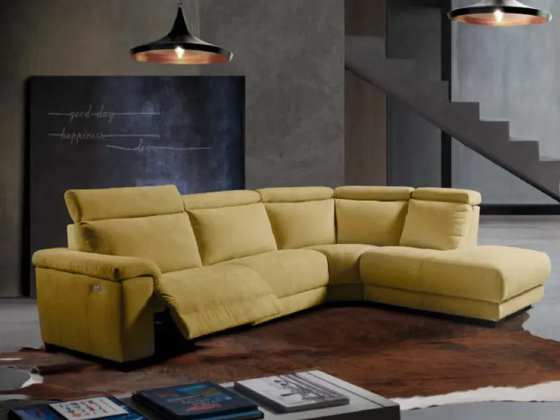 Divano Dek  con reclainer elettrici Md work: con uno SCONTO ESCLUSIVO del 42%