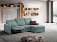 Divano Con penisola modello Delon 241 x 155 di Exc� a prezzi outlet