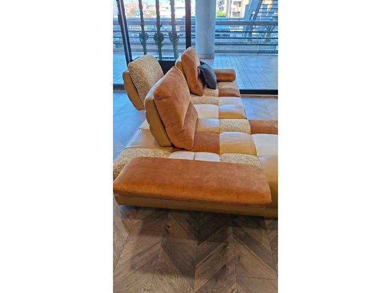Divano Kipling in Tessuto non sfoderabile  di Delta salotti scontato 40%