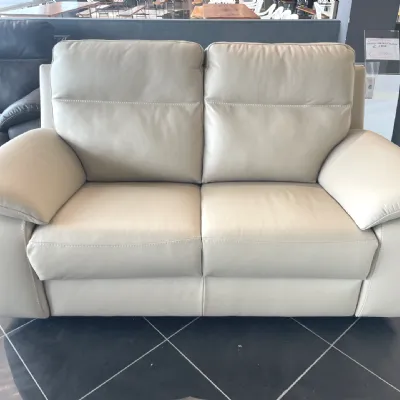 Divano New york pelle in poliuretano  Nicoletti home a prezzo Outlet