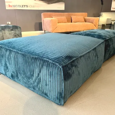 Divano design tessuto Astor extra large di Franco ferri con sconto del - 30%