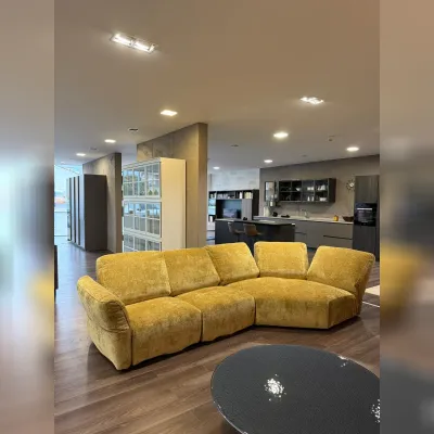 Divano design tessuto Carrera di Franco ferri con sconto del - 34%