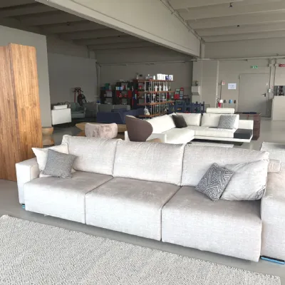 Divano Lineare modello Charlie di Biba salotti in offerta