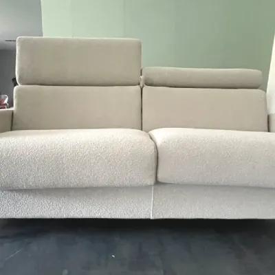 Divano Divano con poggiatesta reclinabile di Zr in stile design in Offerta Outlet