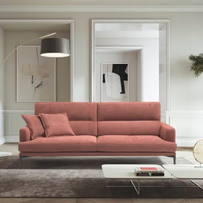 Divano Divano con schienale mobile modello feng di Collezione esclusiva in stile design a prezzo scontato