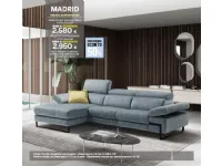 Divano in Tessuto stile design modello Madrid scontato - 50%