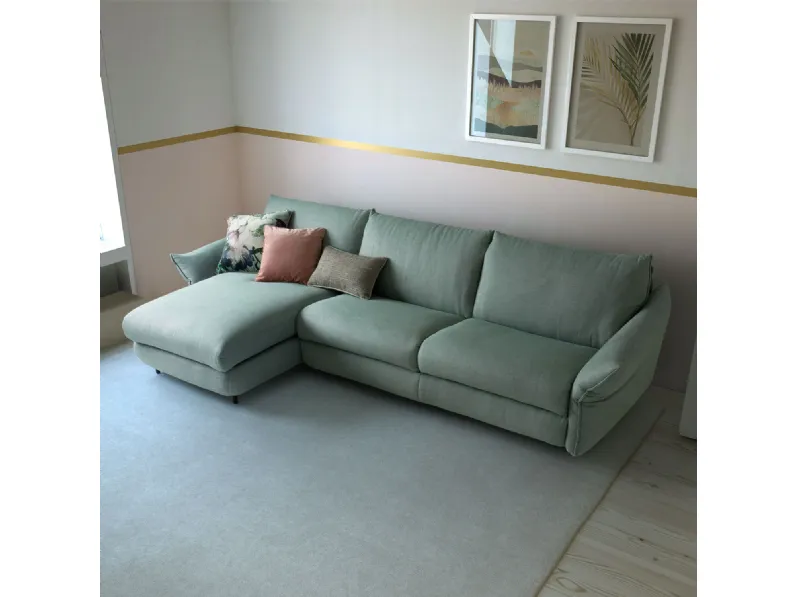 Divano Letto con penisola Dover outlet di Diotti.com a prezzo ribassato