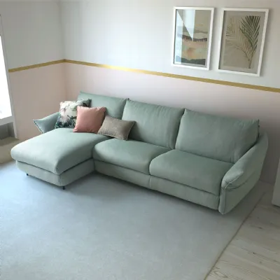 Divano Letto con penisola Dover outlet di Diotti.com a prezzo ribassato