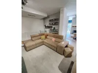Divano in Microfibra stile moderno modello Divano angolare facile bridge scontato - 20%