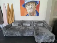 Divano in Tessuto stile design modello Divano ciniglia scontato - 65%