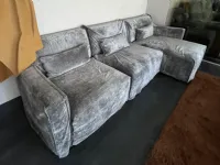 Divano in Tessuto stile design modello Divano ciniglia scontato - 65%
