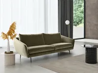 Divano Lineare Divano cleo Morbidline salotti in Offerta Outlet a 2156 Euro