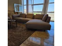 Divano moderno tessuto Divano con chaise longue atlantis di Ditre italia con sconto del - 46%
