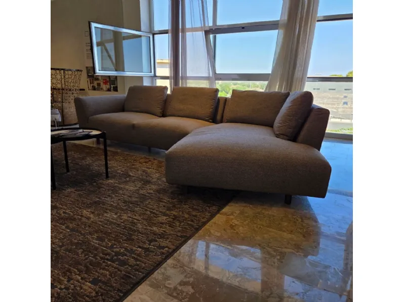 Divano con chaise longue atlantis Ditre italia a PREZZO OUTLET scontato del 46%