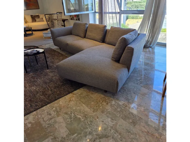 Divano con chaise longue atlantis Ditre italia a PREZZO OUTLET scontato del 46%