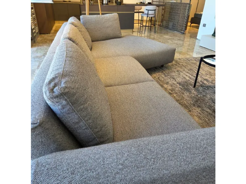 Divano con chaise longue atlantis Ditre italia a PREZZO OUTLET scontato del 46%