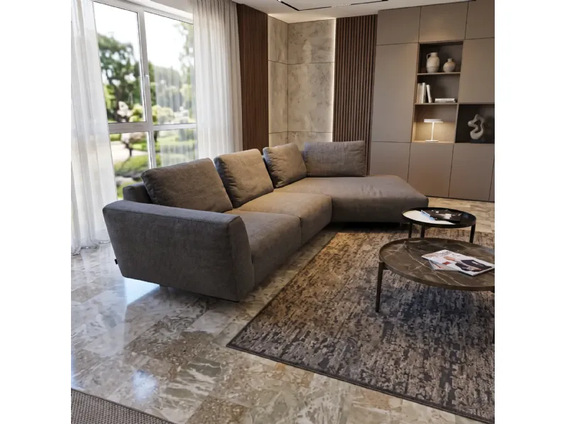 Divano Divano con chaise longue atlantis Ditre italia a PREZZO OUTLET scontato del 46%