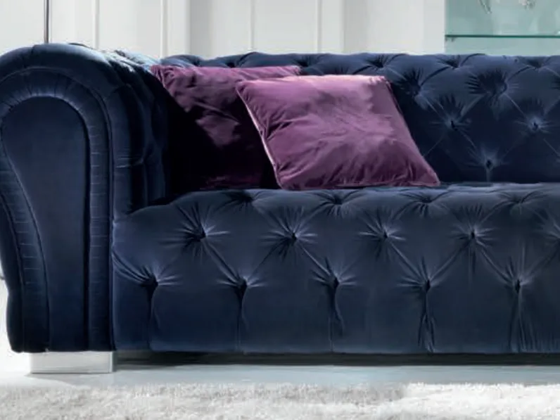 Divano fisso marte 49 luxury made in italy Md work in Offerta Outlet