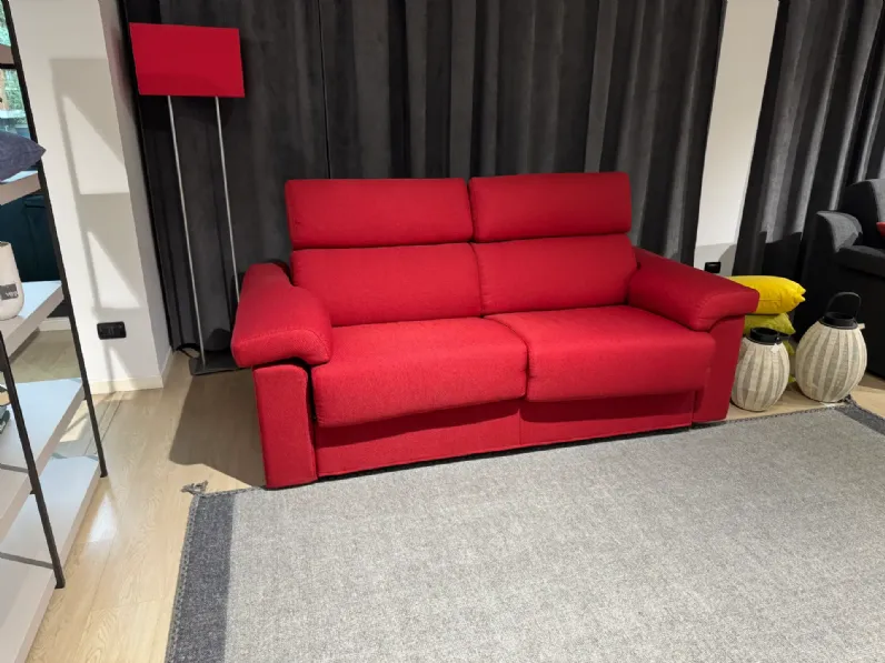 Divano letto asia tessuto in poliuretano  Artigianale in Offerta Outlet