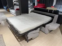Divano Divano letto lisbona tessuto in poliuretano  Artigianale a prezzo Outlet