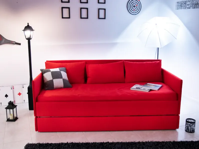 Divano letto suite expo Artigianale in OFFERTA - 10%