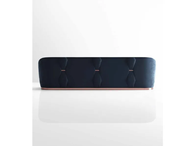 Divano luxury velluto acciaio  Md work a prezzi outlet