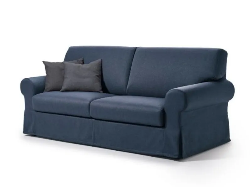 Divano Lineare Divano mod.stone rivestito in tessuto in promo-sconto del 50% di Excò a prezzo ribassato