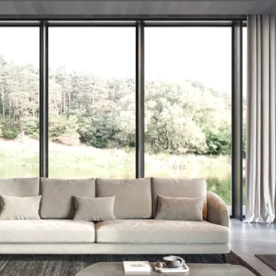 Divano Divano modello jand in Tessuto sfoderabile  di Le comfort scontato 40%