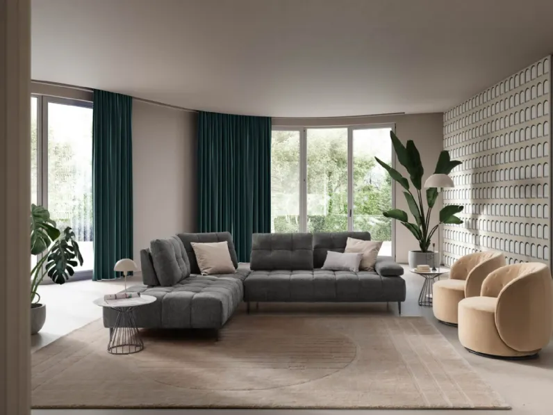 Divano Divano modello joplin in Tessuto sfoderabile  di Le comfort scontato 40%