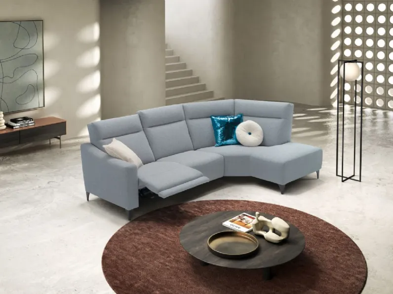 Divano Divano modello piper in Tessuto non sfoderabile  di Collezione esclusiva scontato 40%