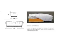 Divano Divano siena luxury italia Md work a PREZZO OUTLET scontato del 40%