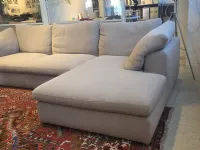 Divano Divano superneutro con poof tavolino Felis in OFFERTA - 52%