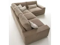 Divano moderno tessuto Divano zenith angolare di Hoppl� con sconto del - 40%