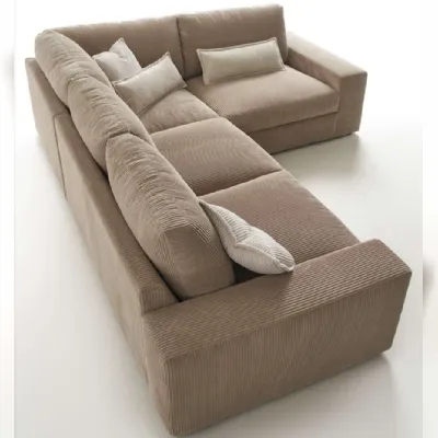 Divano moderno tessuto Divano zenith angolare di Hoppl� con sconto del - 40%