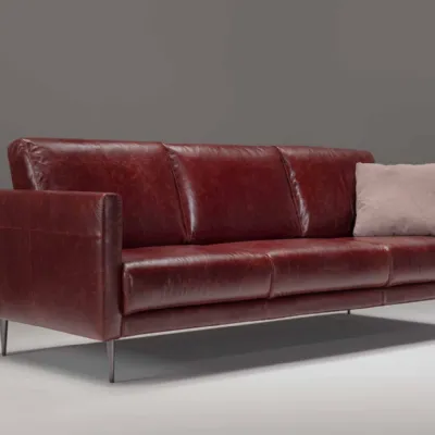 Divano lineare Divano zonda italia in pelle diverse colorazioni Md work: con uno SCONTO ESCLUSIVO del 45%