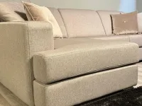 Divano Con penisola Dylan Doimo salotti in Offerta Outlet a 2330 Euro