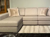 Divano Con penisola Dylan Doimo salotti in Offerta Outlet a 2330 Euro