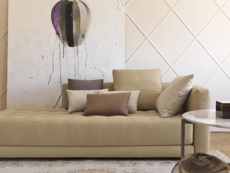 Poltrona con seduta fissa Doze flat Flou in Offerta Outlet 