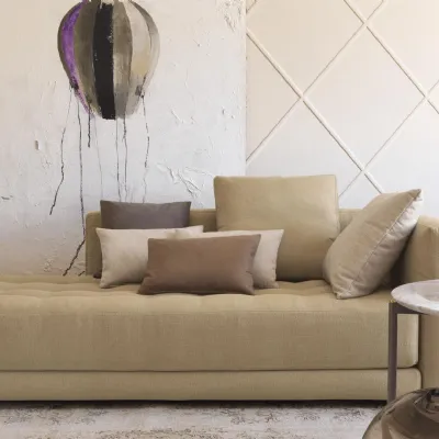 Poltrona con seduta fissa Doze flat Flou in Offerta Outlet 