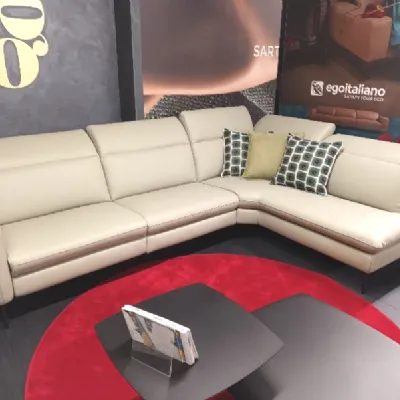 Divano in Pelle stile moderno modello Dusk scontato - 35%