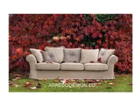 Divano classico ecopelle Elite di Samoa con sconto del - 35%