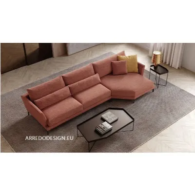 Divano con penisola Elton Doimo salotti in OFFERTA - 35%