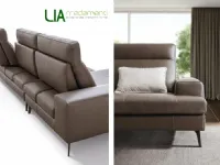 Divano Con penisola modello Emmet di Le comfort con forte sconto
