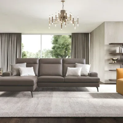 Divano Con penisola modello Emmet di Le comfort con forte sconto
