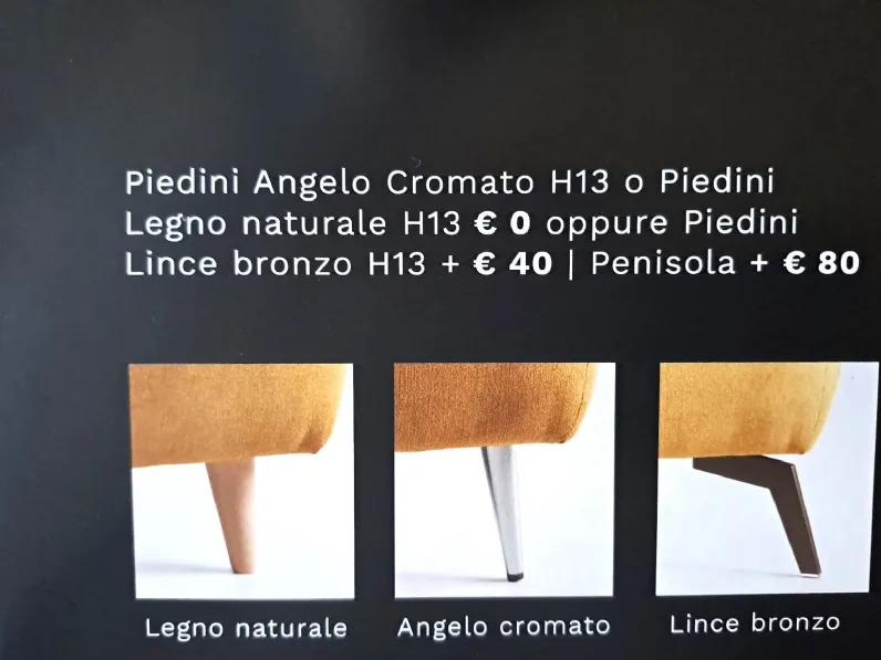 Divano Eros Hopplà a PREZZO OUTLET scontato del 22%