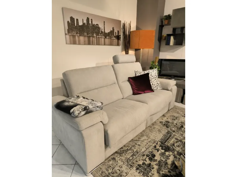 Divano in Tessuto stile moderno modello Eros scontato - 50%