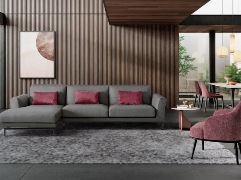 Divano in Tessuto stile design modello Estate scontato - 30%