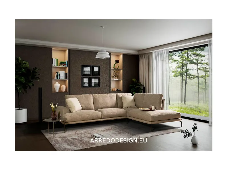 Divano Ethan in Tessuto Gamma a prezzo scontato