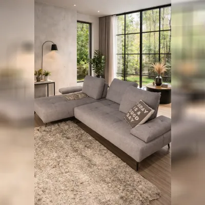 Divano moderno tessuto Excelsior di Exc� con sconto del - 40%